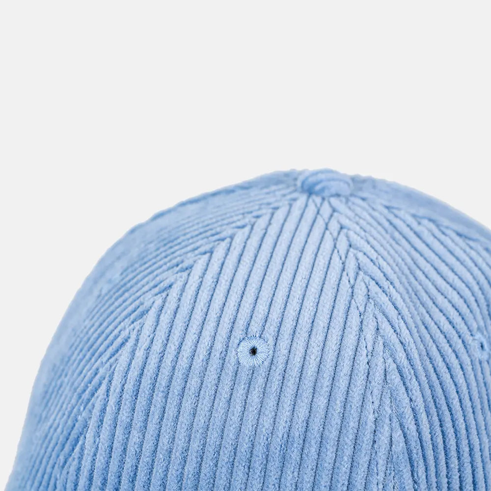 Blank 6 Panel Unstructured Corduroy Dad Hat - 6515   foremosthat