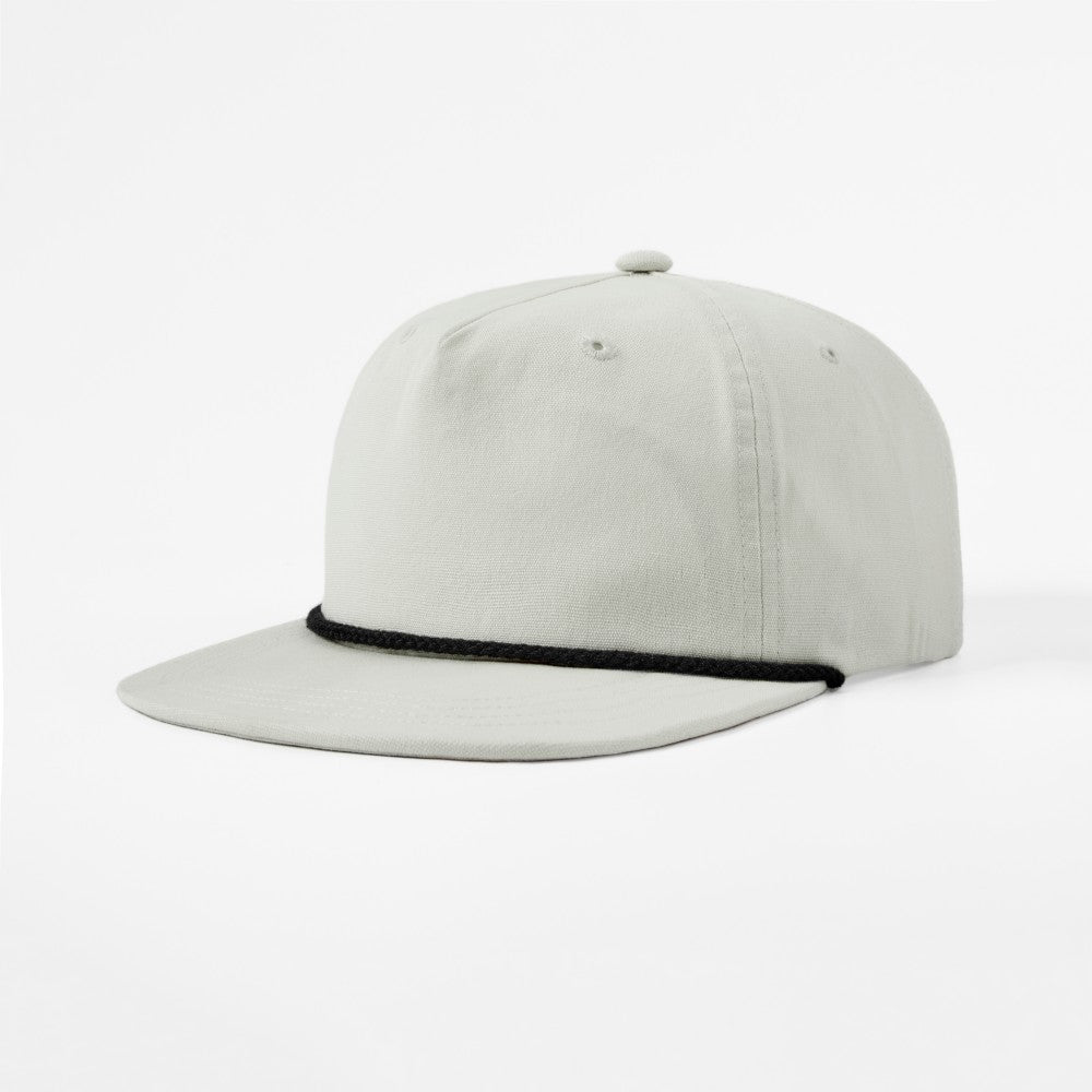 Blank 5 Panel Organic Cotton Rope Snapback Hat Wholesale - 5442     Foremost Hat-Wholesale & Custom Hats