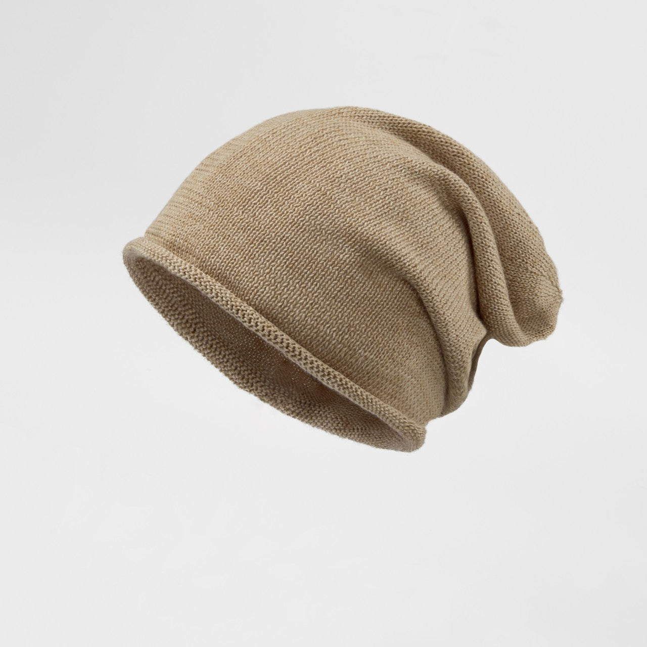 Blank RWS Merino Wool Blend Slouchy Knit Beanie Wholesale - 1258     Foremost Hat-Wholesale & Custom Hats