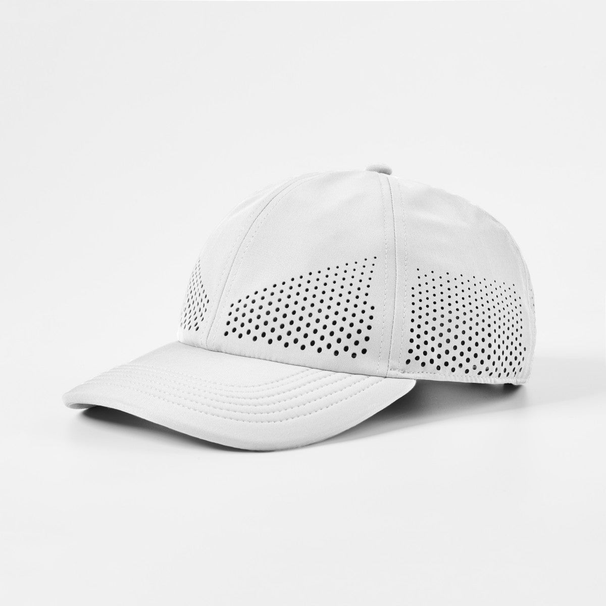 Blank Recycled 6 Panel Performance Perforated Dad Hat Wholesale - 6445     Foremost Hat-Wholesale & Custom Hats