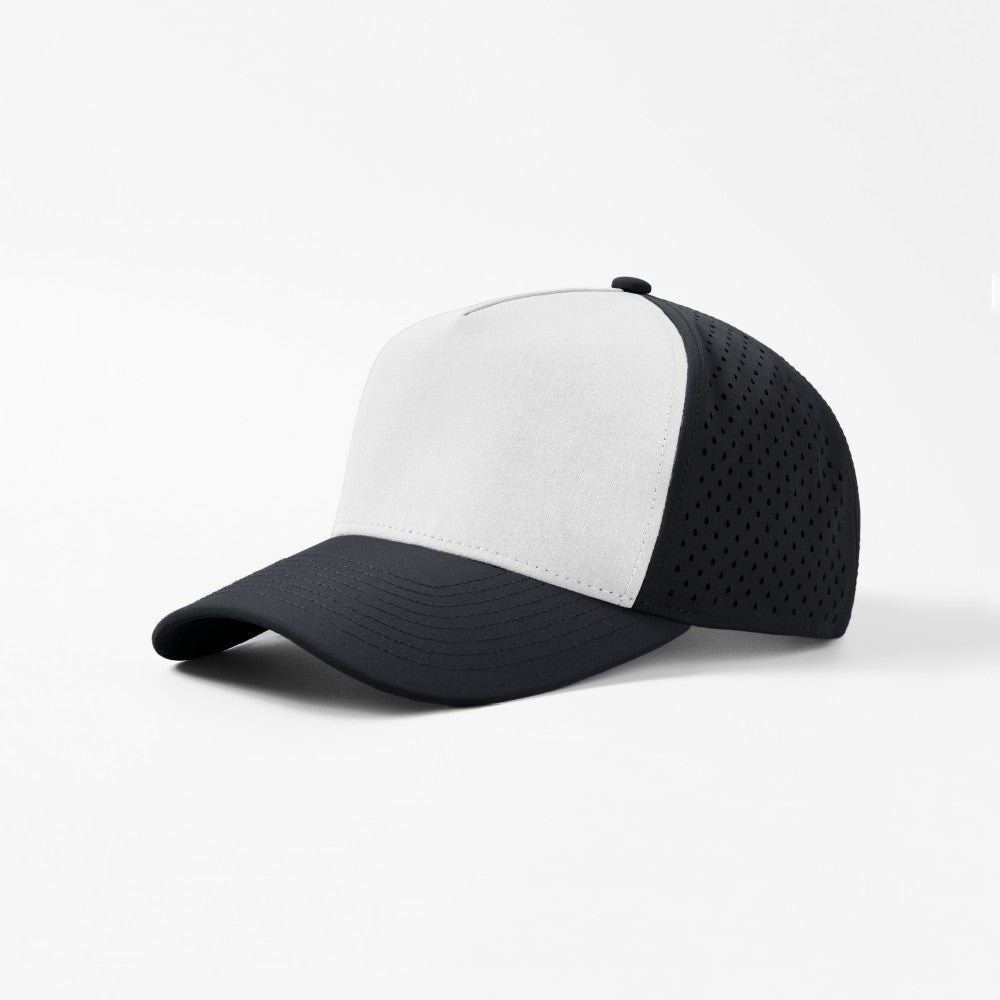 Blank 5 Panel Perforated Recycled Kids Golf Hat Wholesale - 5479     Foremost Hat-Wholesale & Custom Hats