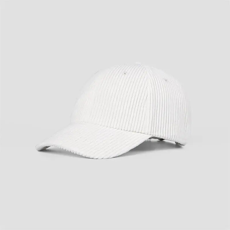 Blank 6 Panel Unstructured Corduroy Dad Hat - 6515  Beige foremosthat