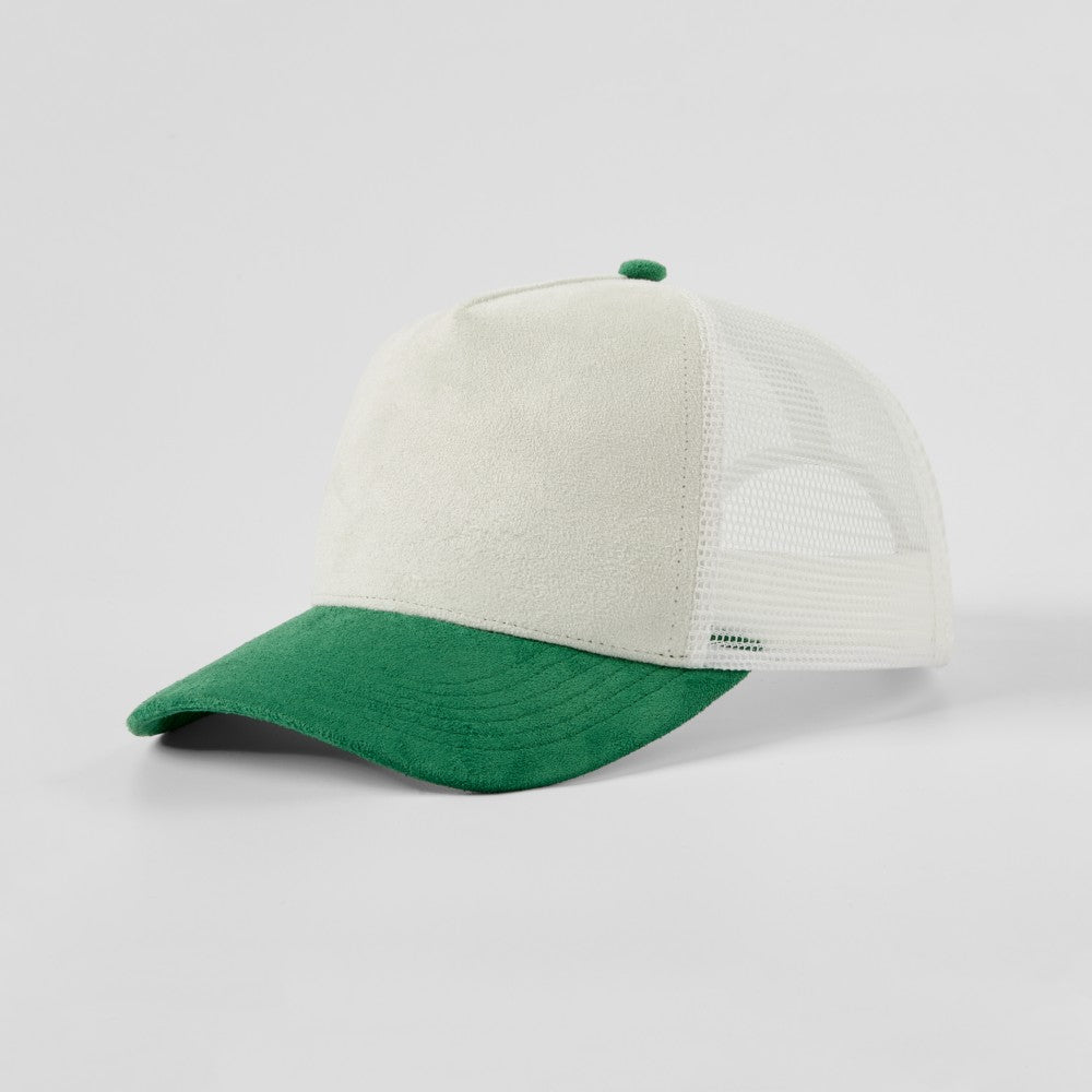 Blank 5 Panel Suede Trucker Hats Wholesale - 6710     Foremost Hat-Wholesale & Custom Hats