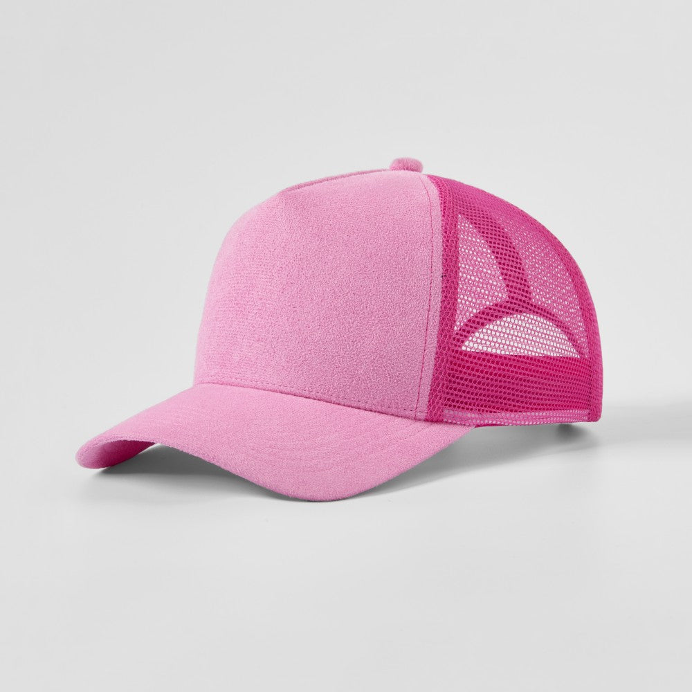 Blank 5 Panel Suede Trucker Hats Wholesale - 6710     Foremost Hat-Wholesale & Custom Hats